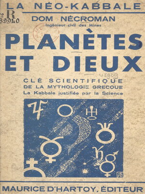 cover image of Planètes et dieux